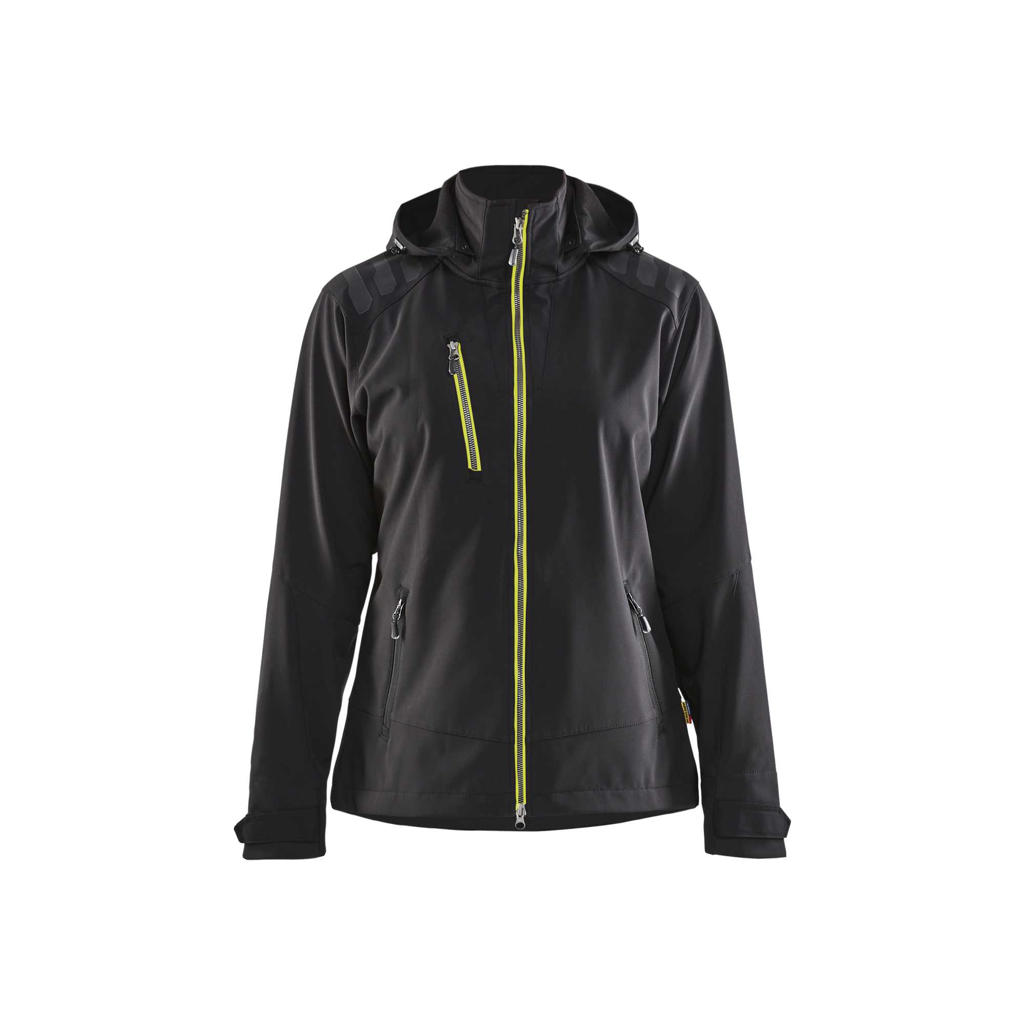 BLAKLADER 47192513 Women's Softshell jacket Hi Vis Reflective Softshell Work Jacket WOMEN - Waterproof